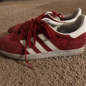 men’s red adidas shoes